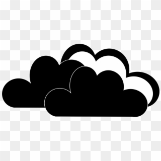 Awan Hitam Png - Nubes Blanco Y Negro Png Clipart