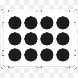 Domino For 35 Ml Tube Flat Bottom - Roller Coaster Tycoon Guest Face Clipart