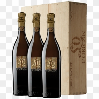 L'o De L'origan Brut Nature - Wine Bottle Clipart