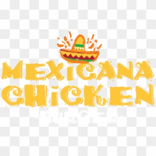 Mexicana Chicken Burger - Taco Font Clipart