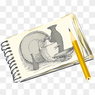 Sketch Draw Pencil Notepad Png Image - Sketch Clipart Transparent Png