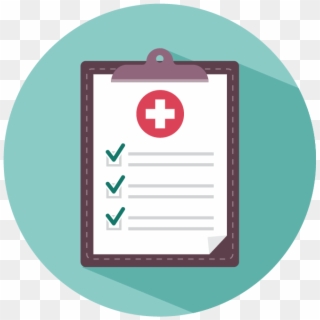 General Guidelines For Taking Medications - Medical Clipboard Icon - Png Download
