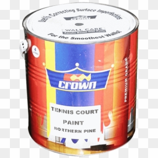 Crown Acrylic - Label Clipart
