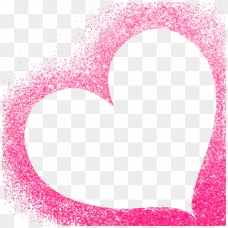 Heart Frames Glitter Pink Valentines Love Freetoedit Clipart
