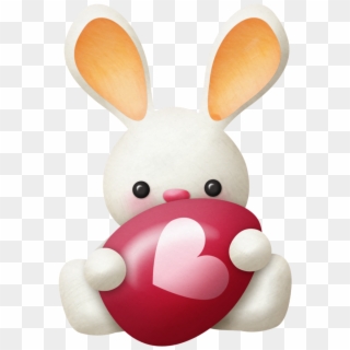 B *✿ Feliz Pascua Tarjetas, Tarjeta De Pascua, Imagenes - Easter Rabbits Png Clipart