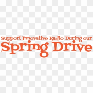 Support Innovative Radio During Our Spring Drive - Illustration Clipart