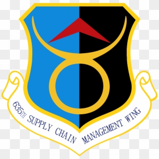 635th Supply Chain Management Wing Emblem - Headquarters Air Force Logo Clipart