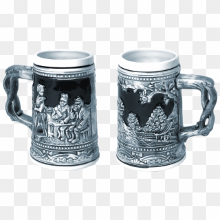 Beer Mug, Chasing, Traditions, Glass, Mug, Ceramics - Метална Халба За Бира Clipart