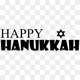 Happy Hannukah Sign - Four Street Clipart