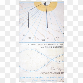 Picture Of Megeve Sundial - Circle Clipart