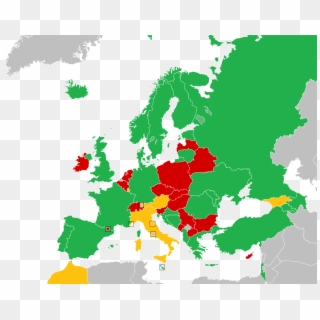 Eurovision 2019 Map Clipart