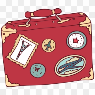 Travel Animation Cartoon Suitcase Free Download Png - Suitcase Animation Clipart