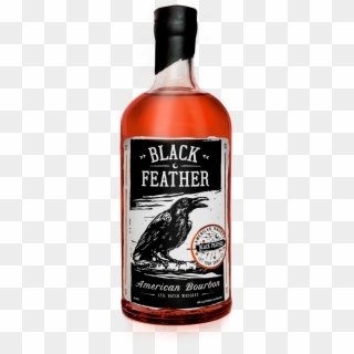 Black Feather Bourbon Whiskey Clipart