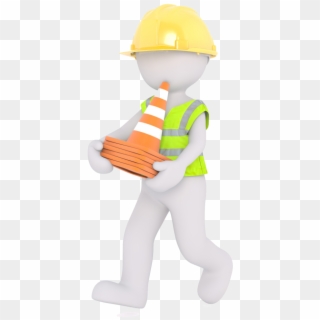 Worker 3d Clipart Png , Png Download - Sitting Transparent Png