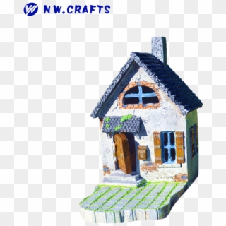 Miniature Fairy House Garden Resin Mini Country Cottage - House Clipart