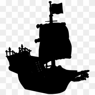 Download Png - Cartoon Pirate Ship 3d Clipart