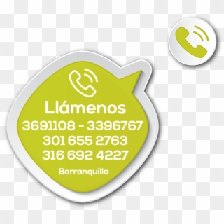 Telefonos De Contacto Parque Y Grama - Circle Clipart