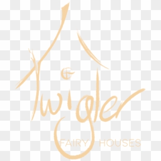 Twigler Fairy Houses - Calligraphy Clipart