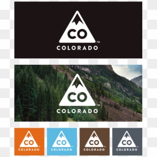Co White Reverse Logo App Images - Maroon Bells Clipart