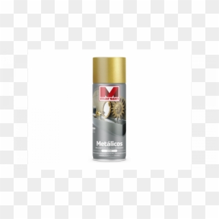 Spray Esm Metalizado Dorado 485ml Marson , Png Download - Cosmetics Clipart