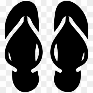 Graphic Black And White Download Png Icon Free Download - Slippers Icon Png Clipart