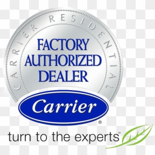 Hvac Service Air Conditioning Installation A/c Repair - Carrier Factory Authorized Logo Png Clipart