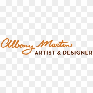 Albony Martin - Calligraphy Clipart