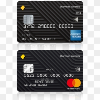 Commonwealth Bank Diamond Awards Credit Card - Commonwealth Bank Black Card Clipart