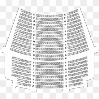 Main Floor Info - Chrysler Theatre Seating Chart Clipart