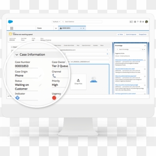 Salesforce Service Cloud Help Desk Software - Salesforce Einstein Activity Capture Clipart
