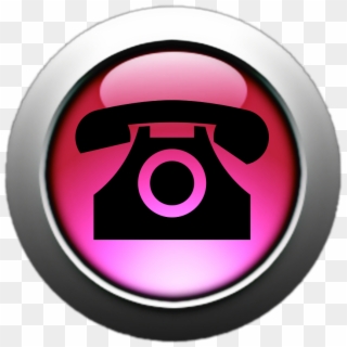 #icon #phone #button #round - Circle Clipart