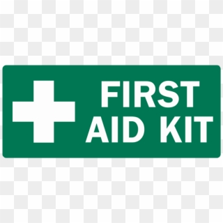 Brady First Aid Sign Range First Aid Kit - First Aid Kit Sign Clipart