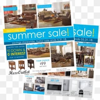 Summer Sale Ad - Magazine Clipart