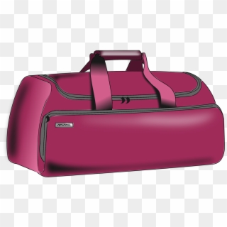 Duffel Bags Baggage Handbag Bag Tag - Duffel Bag Clip Art - Png Download