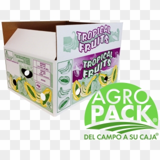 Caja Agricola Papayas - Caja De Carton Para Limon Clipart