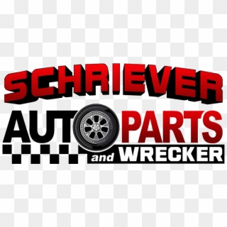 Schriever Auto Parts And Wrecker - Auto Parts Logo Png Clipart