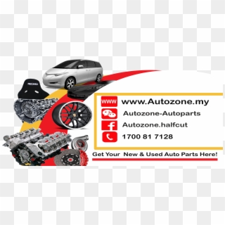 Used & New Auto Parts Here , Png Download - Spare Part Kereta Meru Clipart