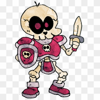 It Has High Aspirations To One Day Become A Skeleton - Cartoon Clipart
