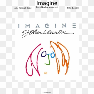 John Lennon Imagine Cd Single , Png Download - Imagine John Lennon Album Art Clipart