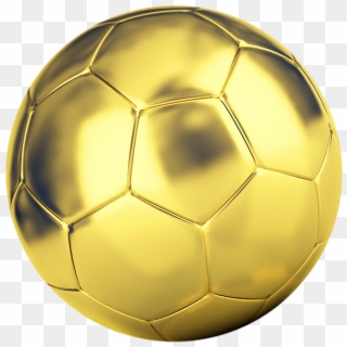 Bola De Futebol De Ouro Png Clipart