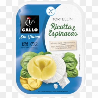 'tortellini De Riccota & Espinacas', Variedad Sin Gluten - Pasta Fresca Gallo Sin Gluten Clipart