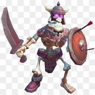 Skeleton Warrior - Action Figure Clipart