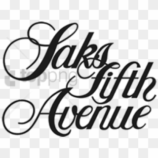 Free Png Saks Png Image With Transparent Background - Saks Fifth Avenue Logo Vector Clipart
