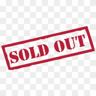 On Thursday, September 27th, 2018 From 5 Pm To 8 Pm - Sold Out Sign Clipart
