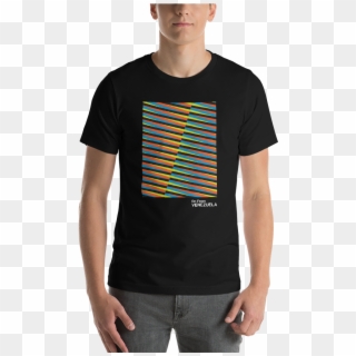 10 Diagonal Black Short Sleeve Unisex T Shirt - T-shirt Clipart