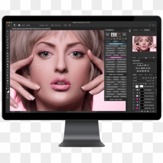 Beauty Mode - - Retouching Plugin For Photoshop Clipart