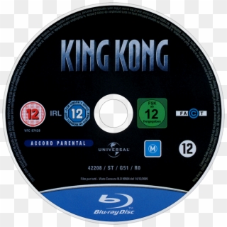 King Kong Bluray Disc Image - Fast And Furious Blu Ray Disc Clipart