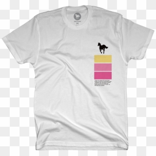White Pony Bars Tee - Active Shirt Clipart