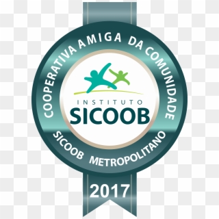 Selo Cooperativa Amiga Da Comunidade 2017 - Instituto Sicoob Clipart