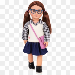 Adria 18-inch School Doll - Adria Our Generation Clipart